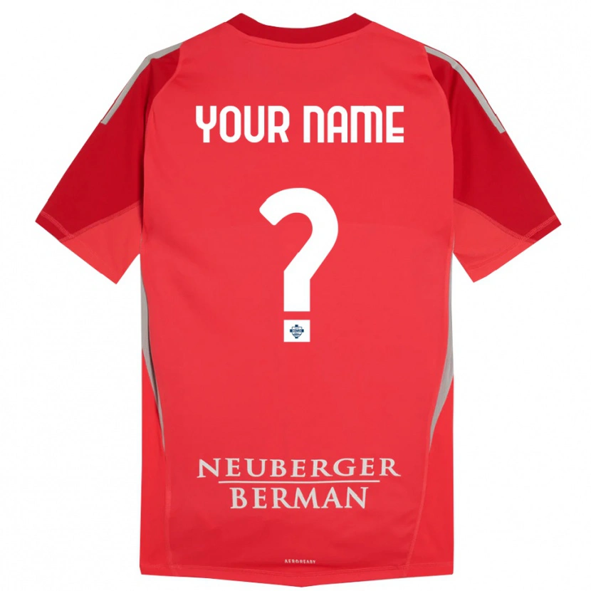 Danxen Kobiety Como 1907 Czerwony Szary Koszulka Bramkarska 2025/26