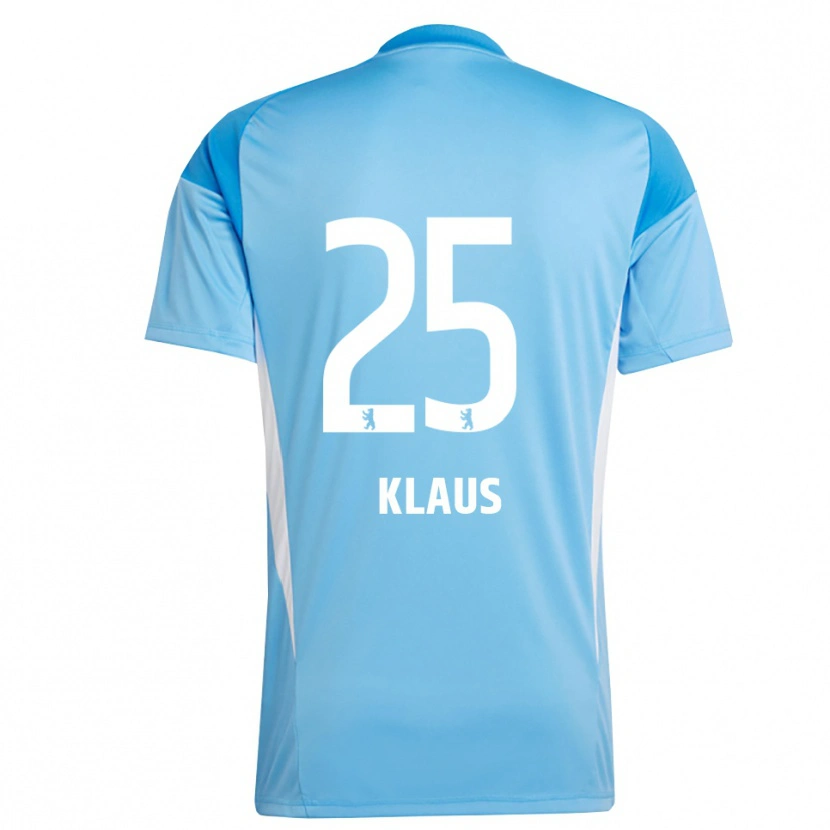 Danxen Kobiety Carl Klaus #25 Niebieski Czarny Koszulka Bramkarska 2025/26