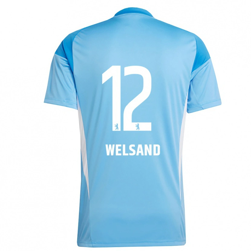 Danxen Kobiety Oskar Welsand #12 Niebieski Czarny Koszulka Bramkarska 2025/26