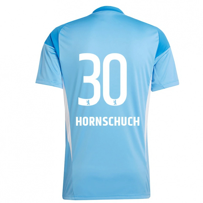 Danxen Kobiety Sarah Hornschuch #30 Niebieski Czarny Koszulka Bramkarska 2025/26
