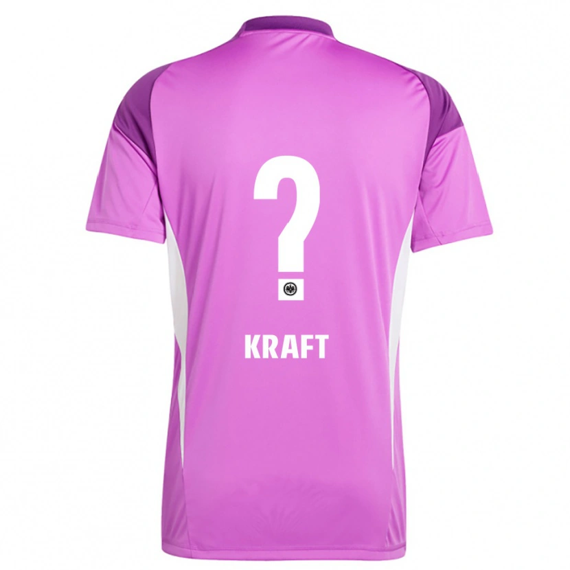 Danxen Kobiety Nico Kraft #0 Liliowy Biały Koszulka Bramkarska 2025/26