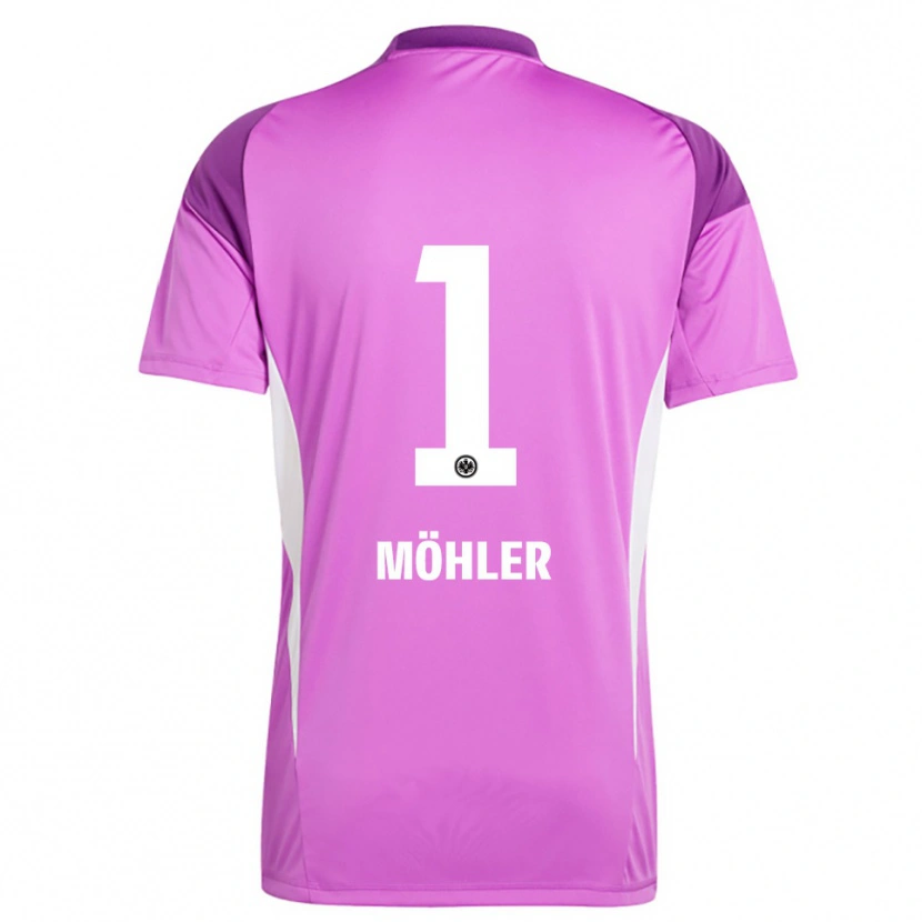 Danxen Kobiety Emil Möhler #1 Liliowy Biały Koszulka Bramkarska 2025/26