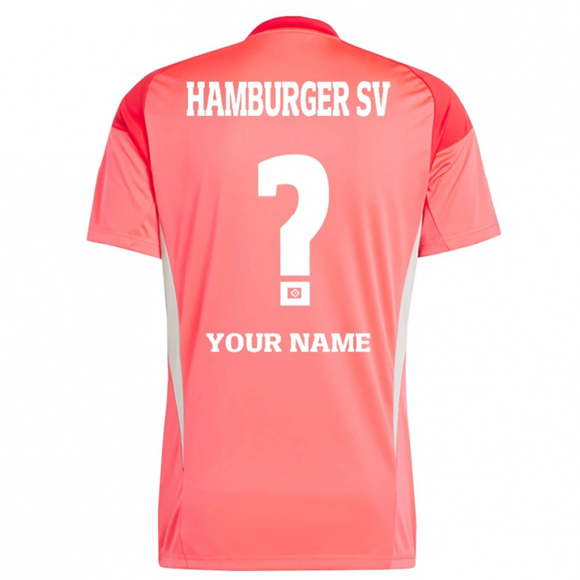 Danxen Kobiety Hamburger SV Czerwony Pomarańczowy Koszulka Bramkarska 2025/26