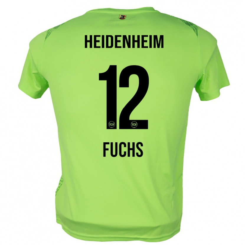 Danxen Kobiety Celine Fuchs #12 Bladozielony Koszulka Bramkarska 2025/26