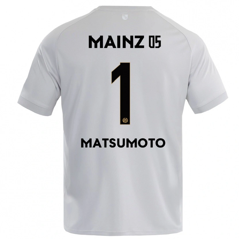 Danxen Kobiety Mamiko Matsumoto #1 Jasnoszary Niebieski Koszulka Bramkarska 2025/26