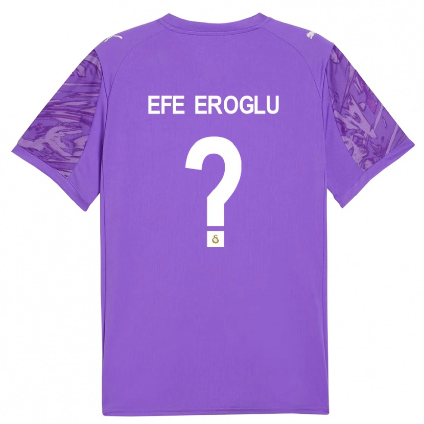 Danxen Kobiety Cem Efe Eroğlu #0 Fioletowy Biały Koszulka Bramkarska 2025/26