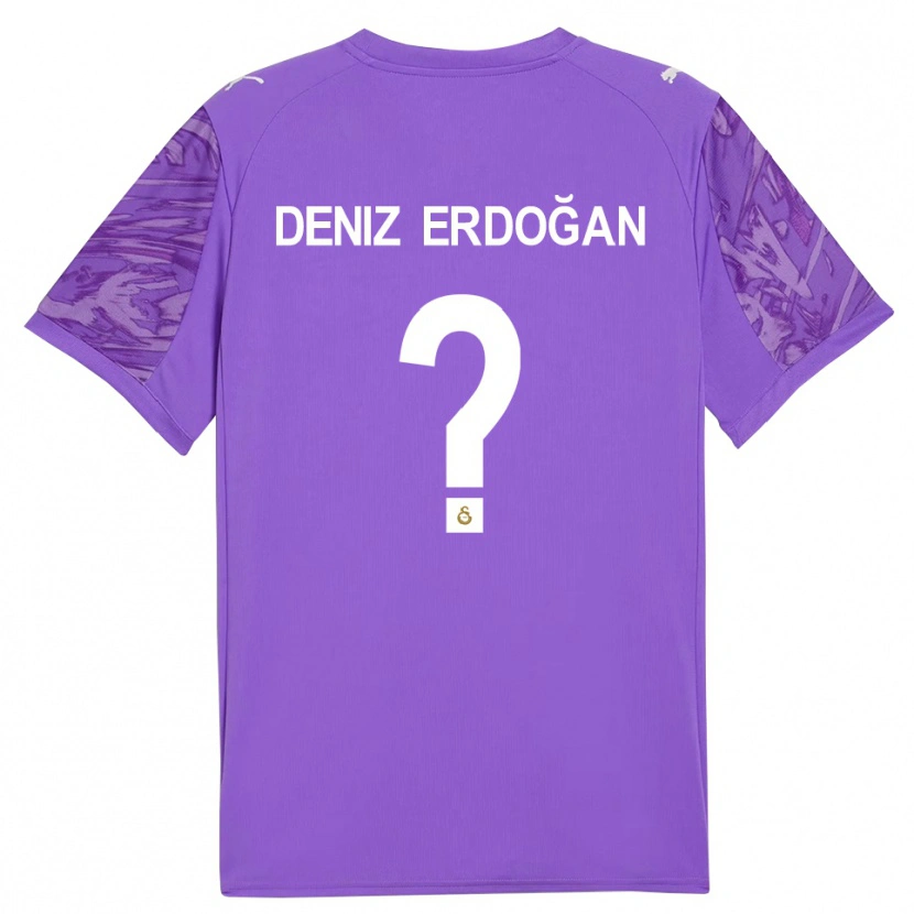 Danxen Kobiety Ali Deniz Erdoğan #0 Fioletowy Biały Koszulka Bramkarska 2025/26