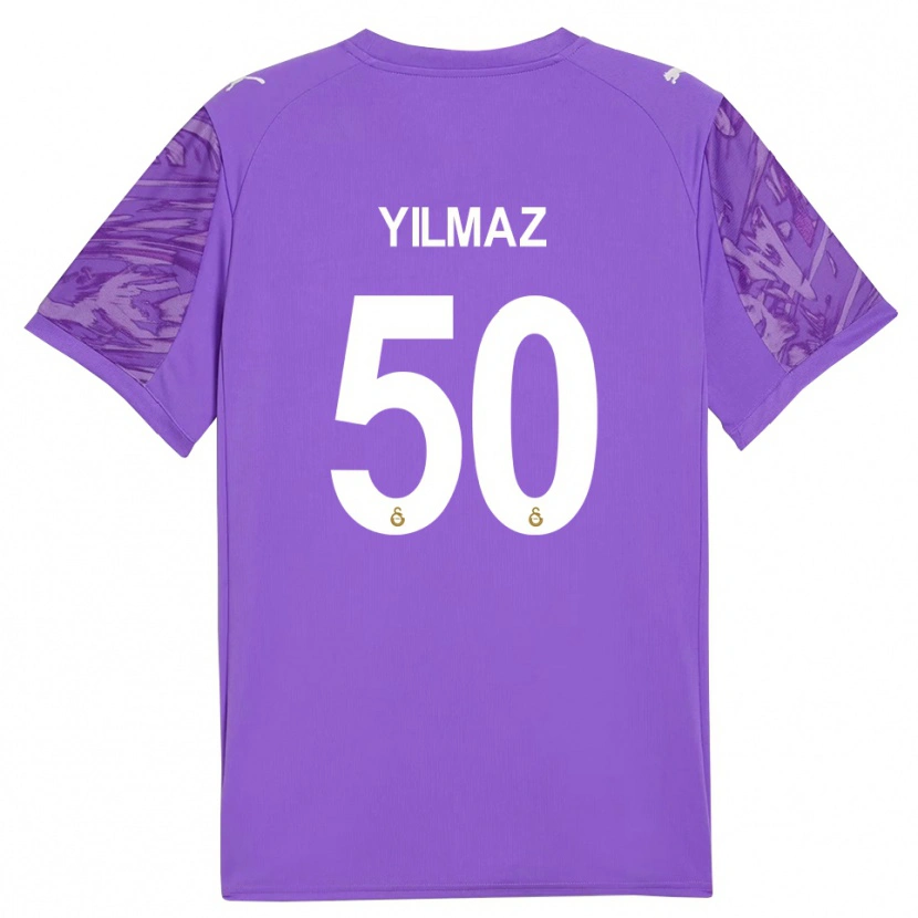 Danxen Kobiety Jankat Yılmaz #50 Fioletowy Biały Koszulka Bramkarska 2025/26