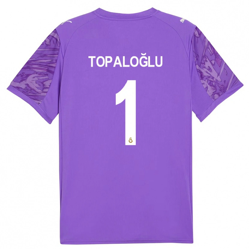 Danxen Kobiety Eren Topaloğlu #1 Fioletowy Biały Koszulka Bramkarska 2025/26
