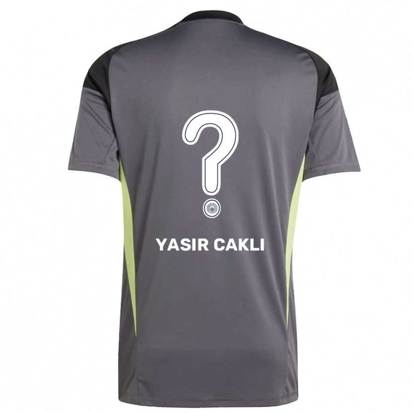 Danxen Kobiety Ali Yasir Caklı #0 Ciemnoszary Czarny Koszulka Bramkarska 2025/26