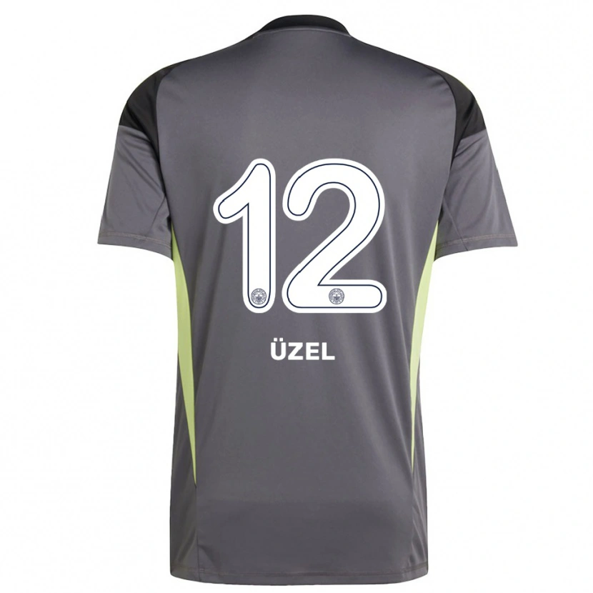 Danxen Kobiety Nevzat Üzel #12 Ciemnoszary Czarny Koszulka Bramkarska 2025/26