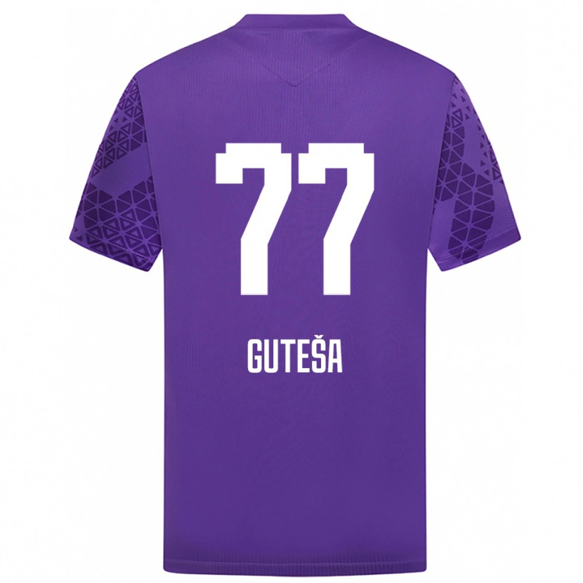 Danxen Kobiety Ivan Guteša #77 Indygo Biały Koszulka Bramkarska 2025/26
