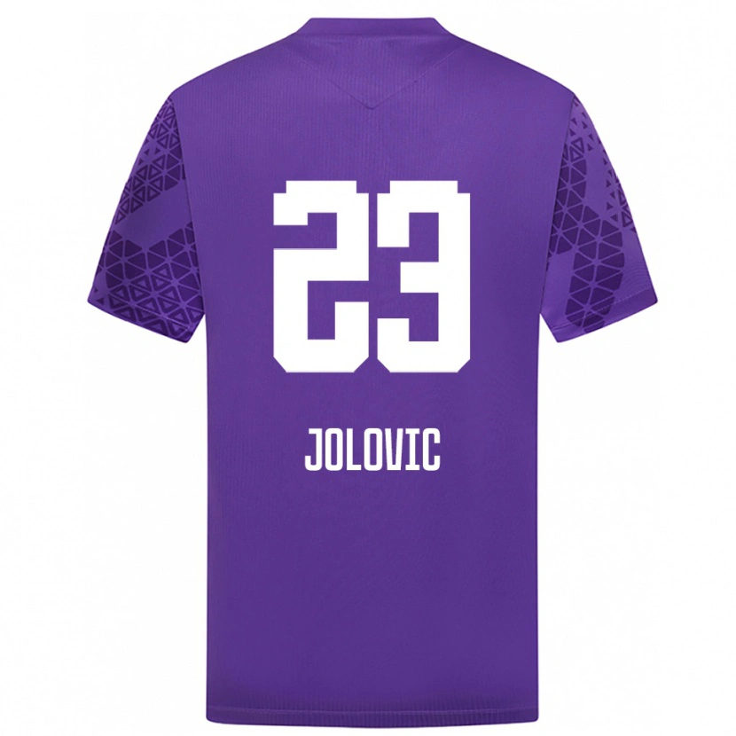 Danxen Kobiety Bogdan Jolovic #23 Indygo Biały Koszulka Bramkarska 2025/26