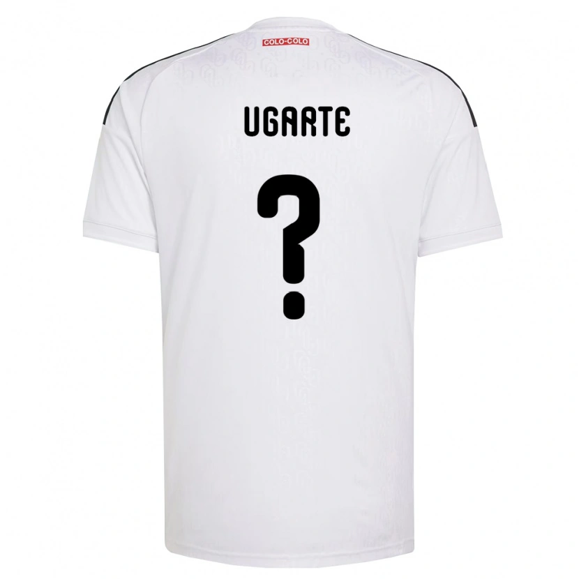 Danxen Dzieci Pablo Ugarte #0 Biały Czarny Domowa Koszulka 2026/27 Koszulki Klubowe