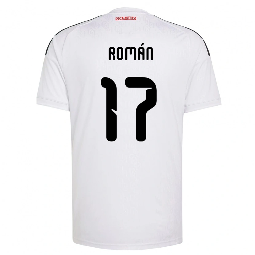 Danxen Dzieci Iván Román #17 Biały Czarny Domowa Koszulka 2026/27 Koszulki Klubowe