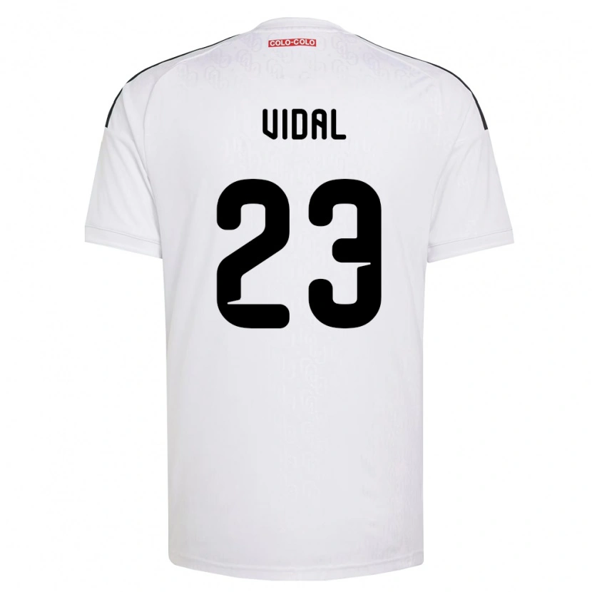 Danxen Dzieci Arturo Vidal #23 Biały Czarny Domowa Koszulka 2026/27 Koszulki Klubowe