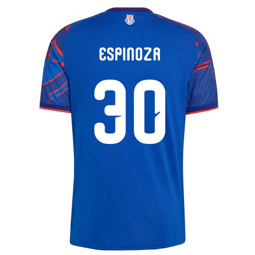 Danxen Dzieci Isidora Espinoza #30 Królewski Niebieski Czerwony Domowa Koszulka 2026/27 Koszulki Klubowe