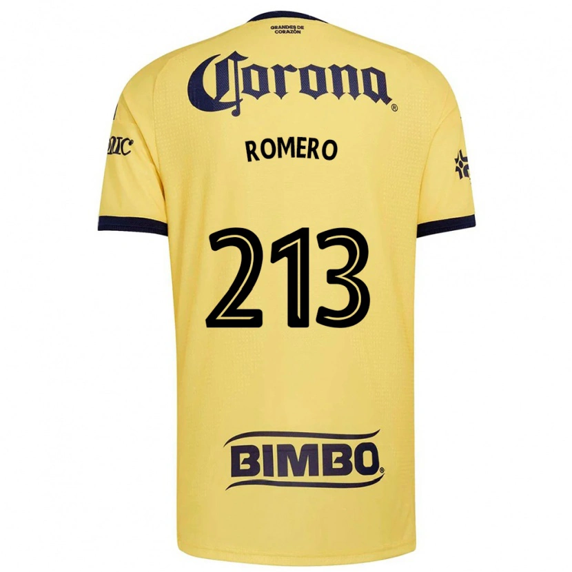 Danxen Dzieci Axel Romero #213 Żółty Czerwony Czarny Domowa Koszulka 2026/27 Koszulki Klubowe
