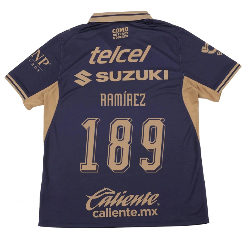 Danxen Dzieci Héctor Ramírez #189 Fioletowy Brązowy Domowa Koszulka 2026/27 Koszulki Klubowe
