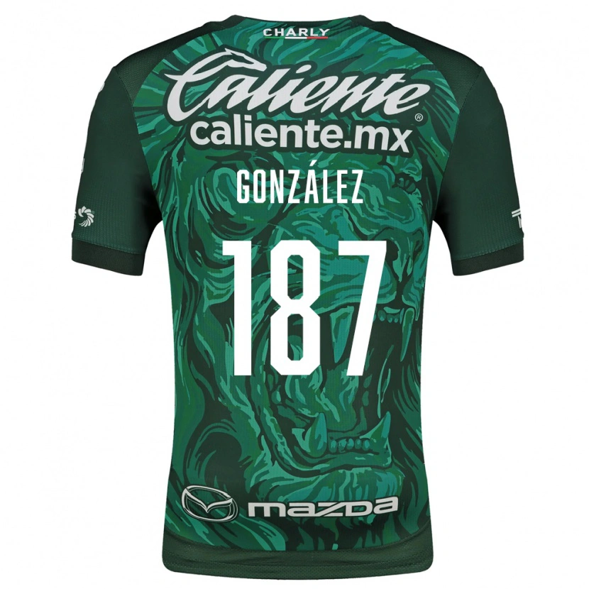 Danxen Dzieci Milán González #187 Zielony Czarny Domowa Koszulka 2026/27 Koszulki Klubowe
