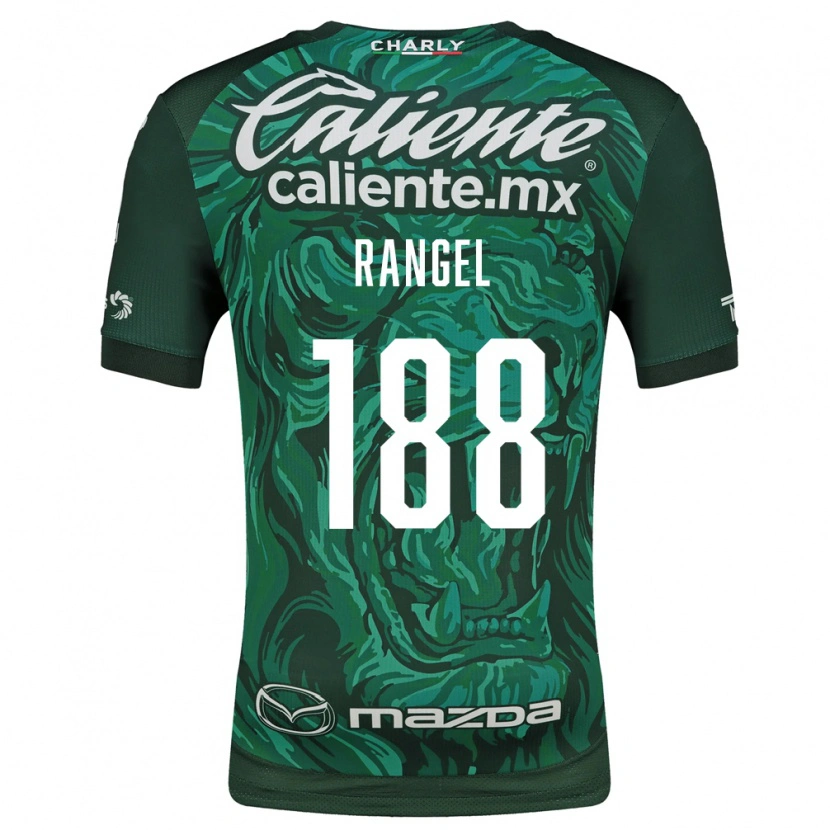 Danxen Dzieci Brandón Rangel #188 Zielony Czarny Domowa Koszulka 2026/27 Koszulki Klubowe