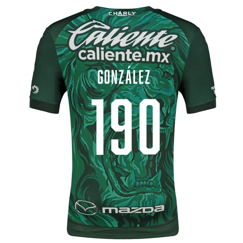 Danxen Dzieci Pedro González #190 Zielony Czarny Domowa Koszulka 2026/27 Koszulki Klubowe