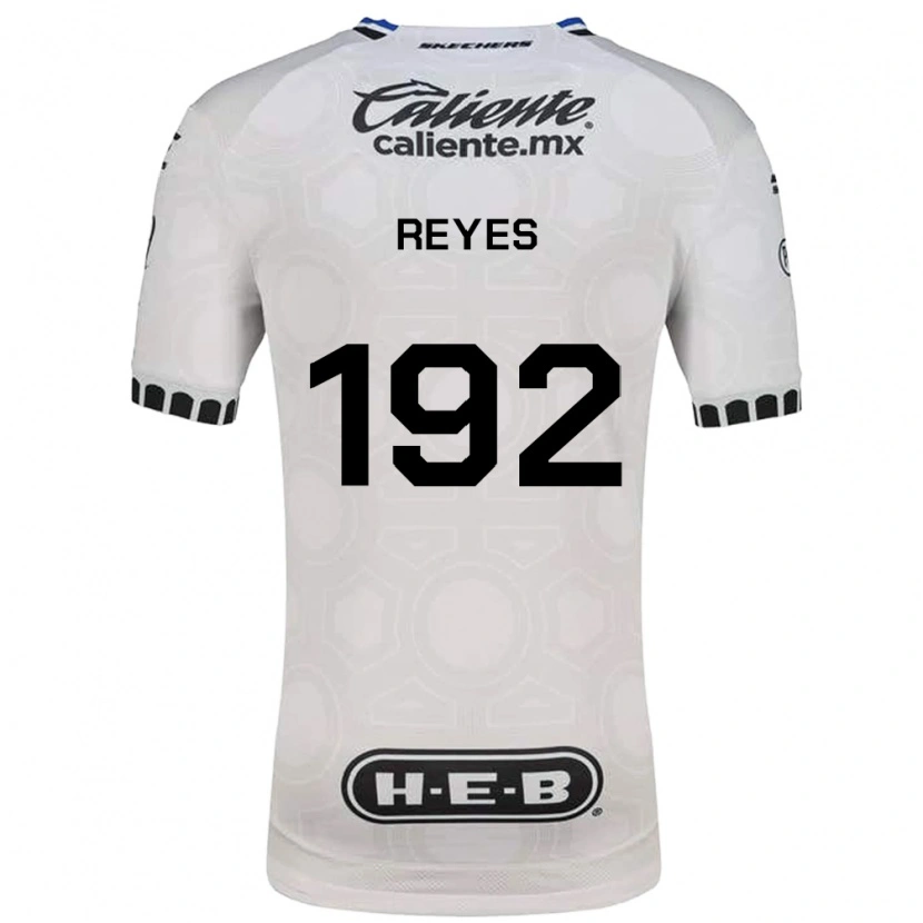 Danxen Dzieci Emiliano Reyes #192 Biały Czarny Niebieski Domowa Koszulka 2026/27 Koszulki Klubowe