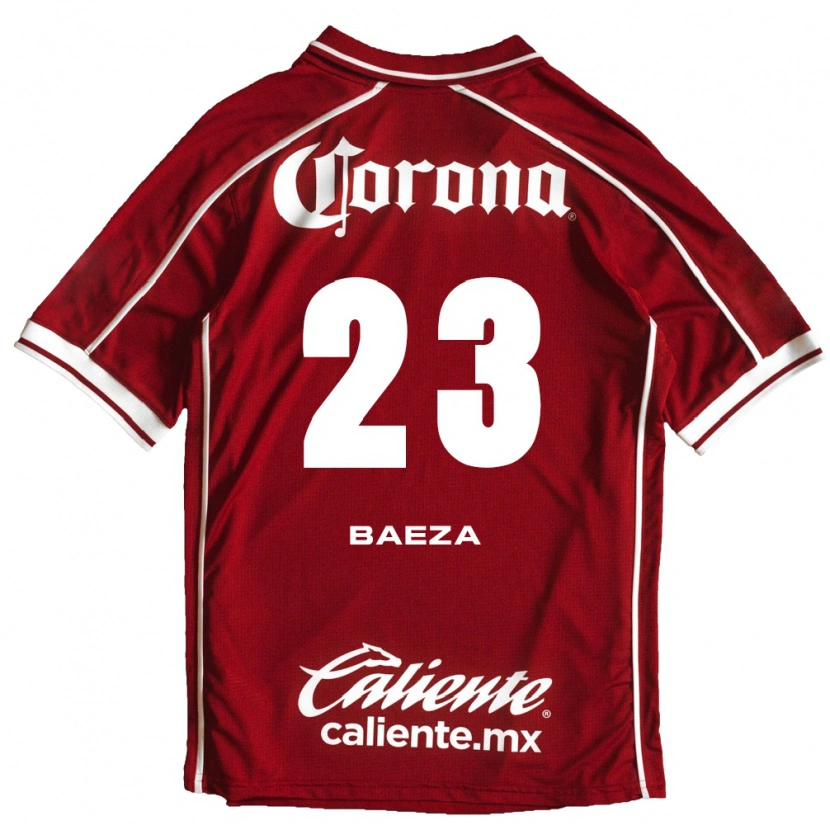 Danxen Dzieci Claudio Baeza #23 Biały Czerwony Domowa Koszulka 2026/27 Koszulki Klubowe