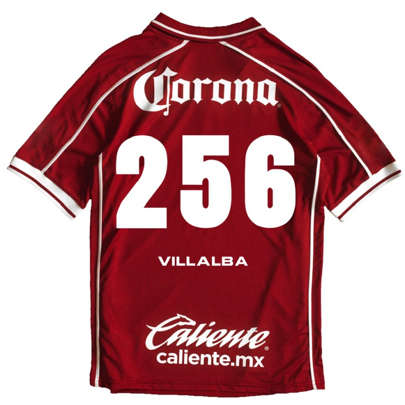 Danxen Dzieci Uriel Villalba #256 Biały Czerwony Domowa Koszulka 2026/27 Koszulki Klubowe