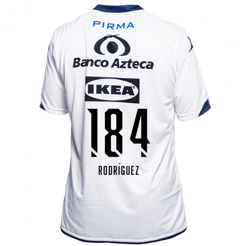 Danxen Dzieci Christopher Rodríguez #184 Biały Czarny Niebieski Domowa Koszulka 2026/27 Koszulki Klubowe