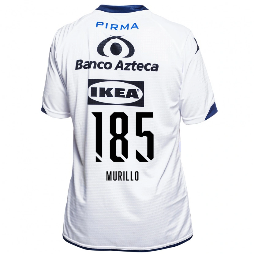 Danxen Dzieci Keoki Murillo #185 Biały Czarny Niebieski Domowa Koszulka 2026/27 Koszulki Klubowe