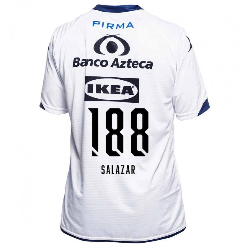 Danxen Dzieci Ronaldo Salazar #188 Biały Czarny Niebieski Domowa Koszulka 2026/27 Koszulki Klubowe
