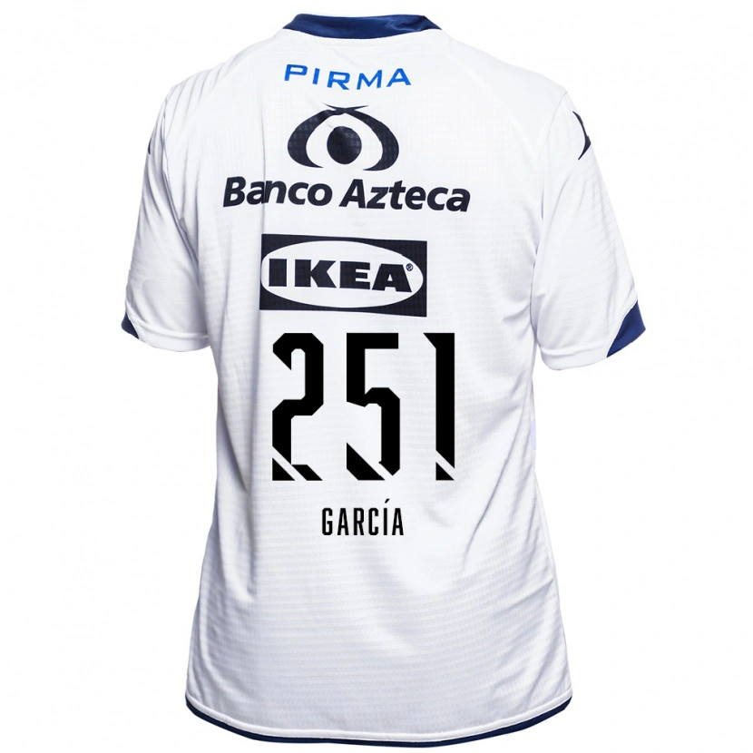 Danxen Dzieci John García #251 Biały Czarny Niebieski Domowa Koszulka 2026/27 Koszulki Klubowe