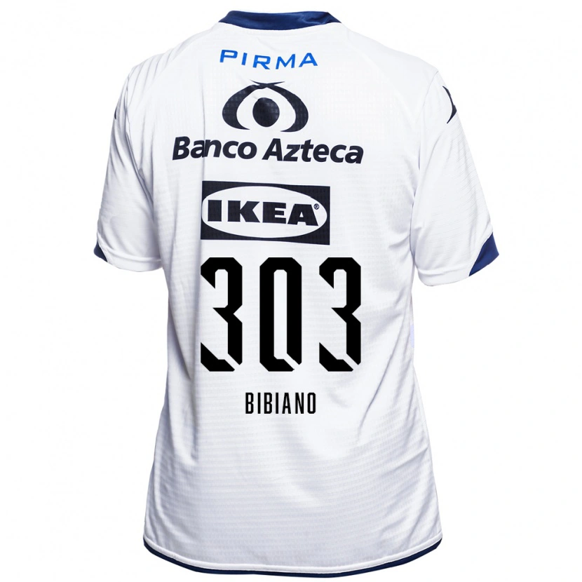 Danxen Dzieci Christiano Bibiano #303 Biały Czarny Niebieski Domowa Koszulka 2026/27 Koszulki Klubowe
