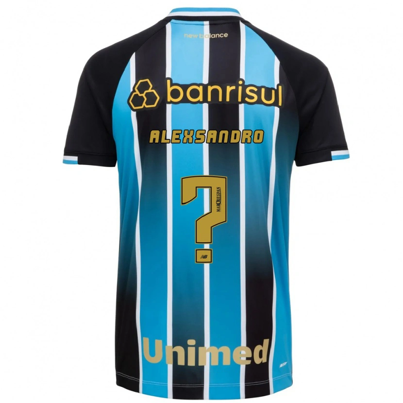Danxen Dzieci Alexsander Eduardo Tormes Dos Santos #0 Niebieski Brązowy Czarny Domowa Koszulka 2026/27 Koszulki Klubowe