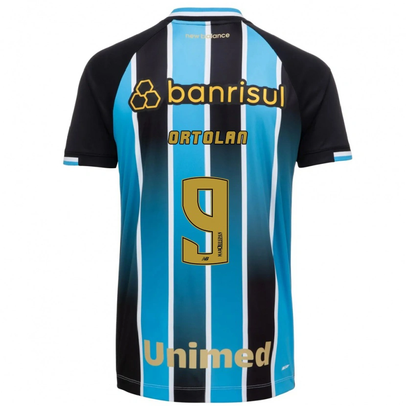 Danxen Dzieci Dani Ortolan #9 Niebieski Brązowy Czarny Domowa Koszulka 2026/27 Koszulki Klubowe