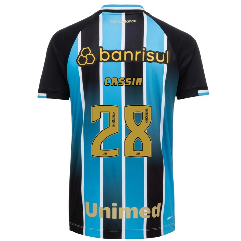 Danxen Dzieci Cássia #28 Niebieski Brązowy Czarny Domowa Koszulka 2026/27 Koszulki Klubowe
