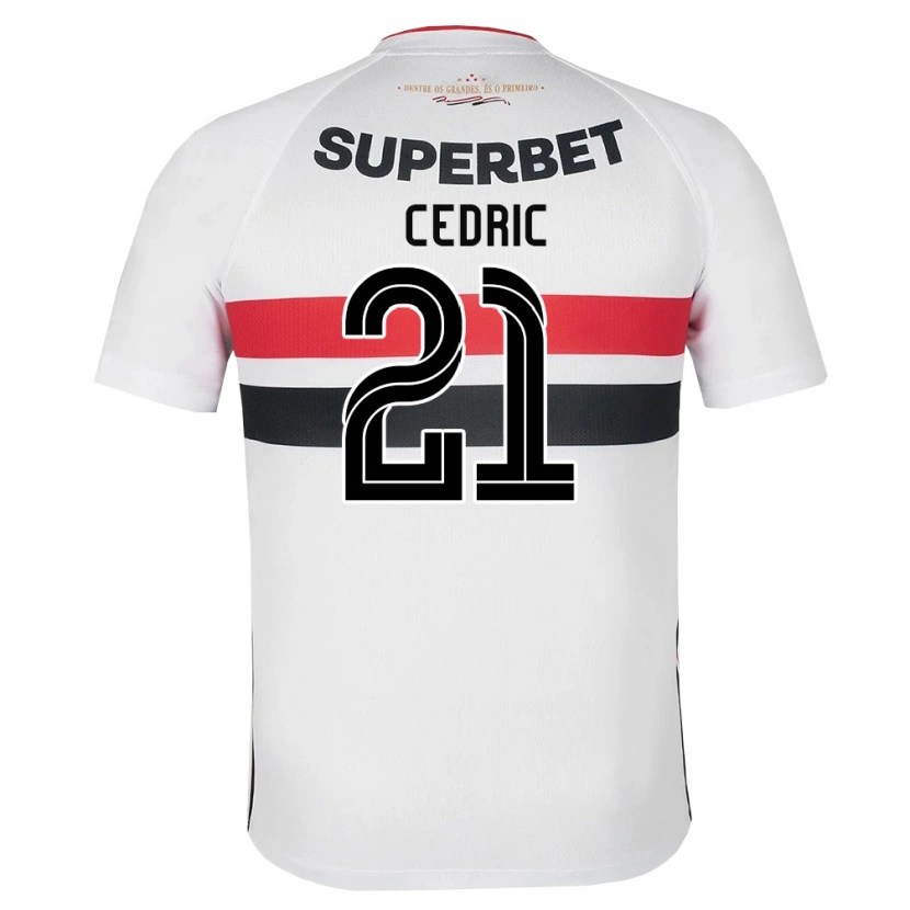 Danxen Dzieci Cédric Soares #21 Biały Czerwony Czarny Domowa Koszulka 2026/27 Koszulki Klubowe