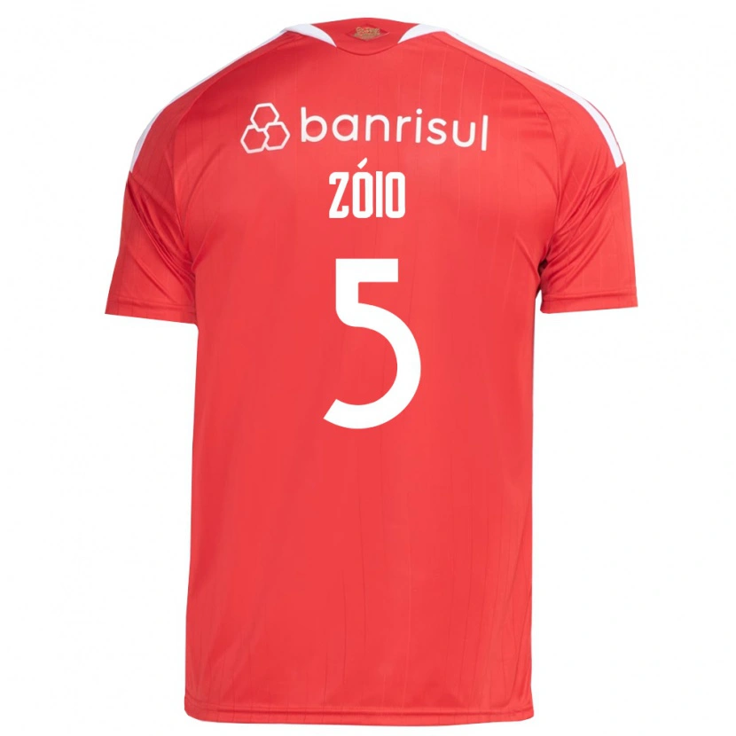Danxen Dzieci Zóio #5 Czerwony Biały Domowa Koszulka 2026/27 Koszulki Klubowe