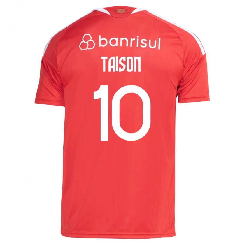 Danxen Dzieci Taison #10 Czerwony Biały Domowa Koszulka 2026/27 Koszulki Klubowe