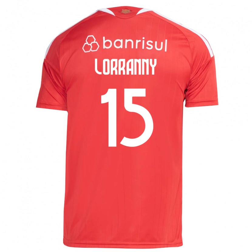 Danxen Dzieci Lorranny #15 Czerwony Biały Domowa Koszulka 2026/27 Koszulki Klubowe
