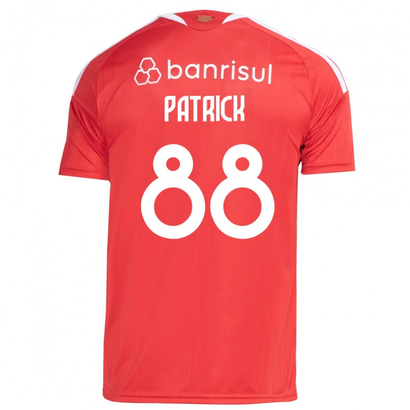 Danxen Dzieci Patrick #88 Czerwony Biały Domowa Koszulka 2026/27 Koszulki Klubowe