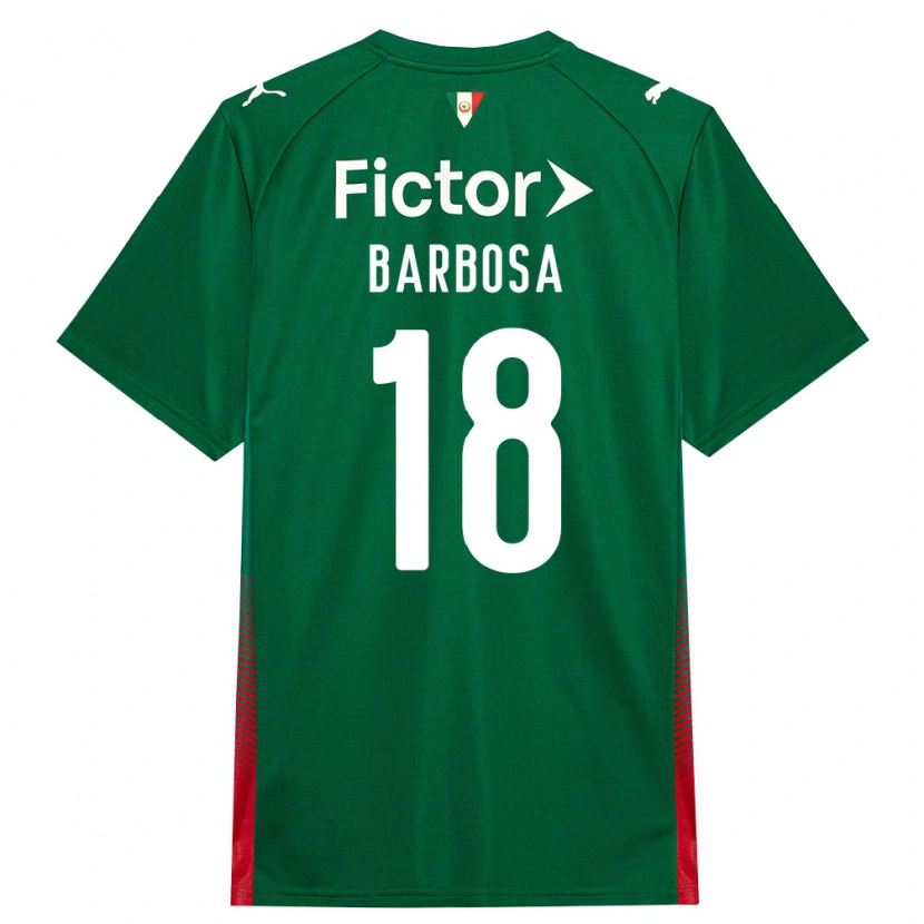 Danxen Dzieci Danilo Barbosa #18 Zielony Czerwony Biały Domowa Koszulka 2026/27 Koszulki Klubowe