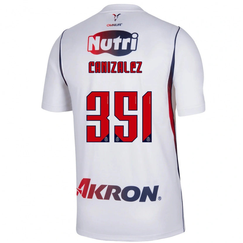 Danxen Dzieci Djorkaeff Canizalez #351 Czerwony Biały Granatowy Wyjazdowa Koszulka 2026/27 Koszulki Klubowe