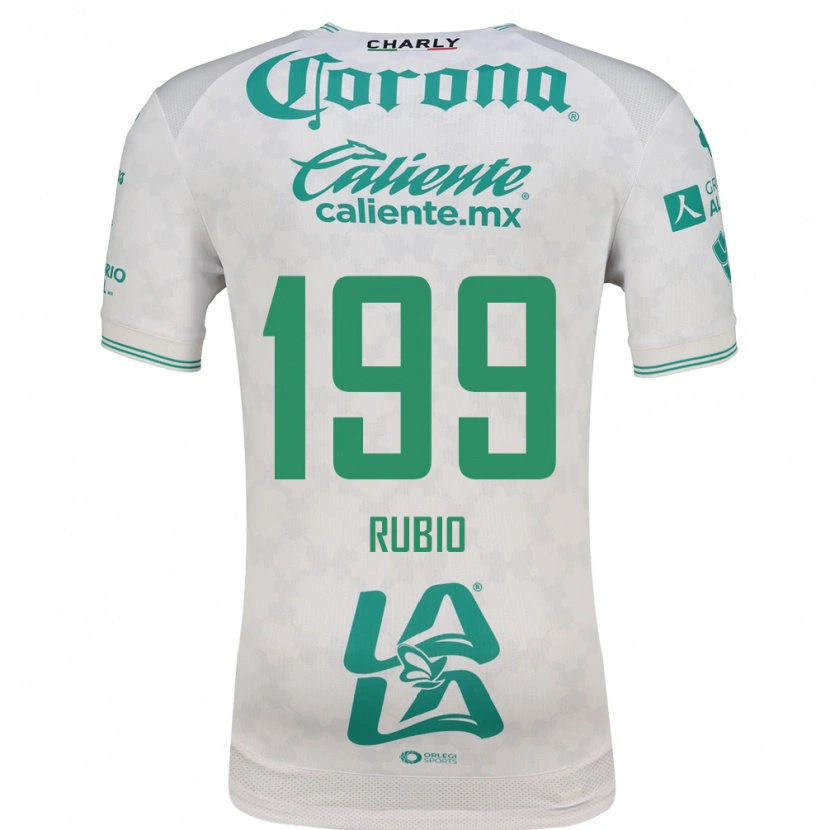 Danxen Dzieci Ronaldo Rubio #199 Jasnozielony Biały Wyjazdowa Koszulka 2026/27 Koszulki Klubowe