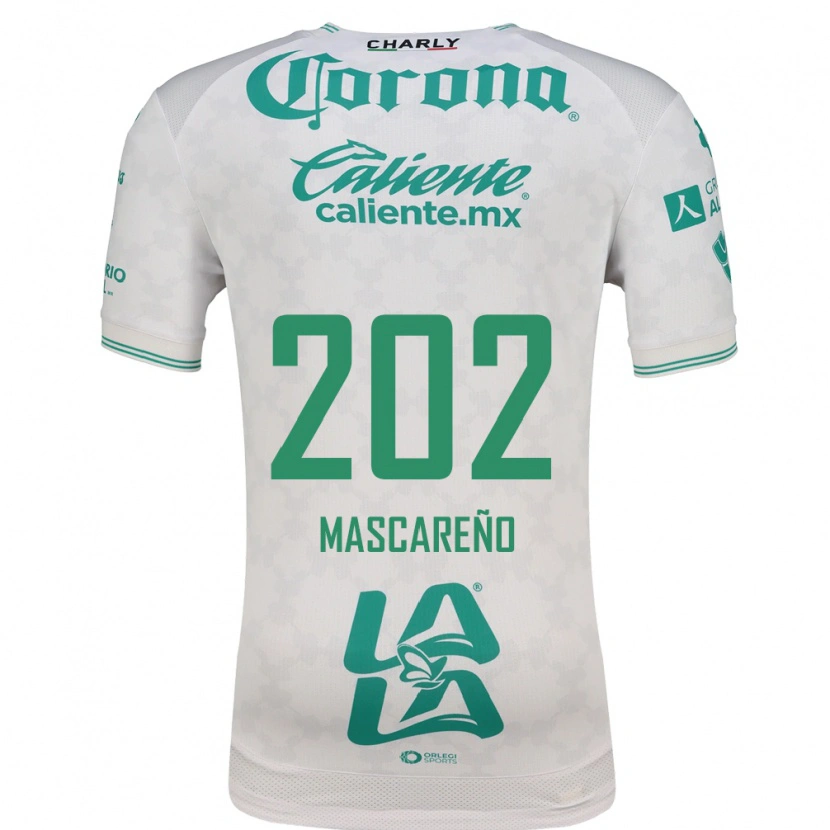 Danxen Dzieci Luis Mascareño #202 Jasnozielony Biały Wyjazdowa Koszulka 2026/27 Koszulki Klubowe