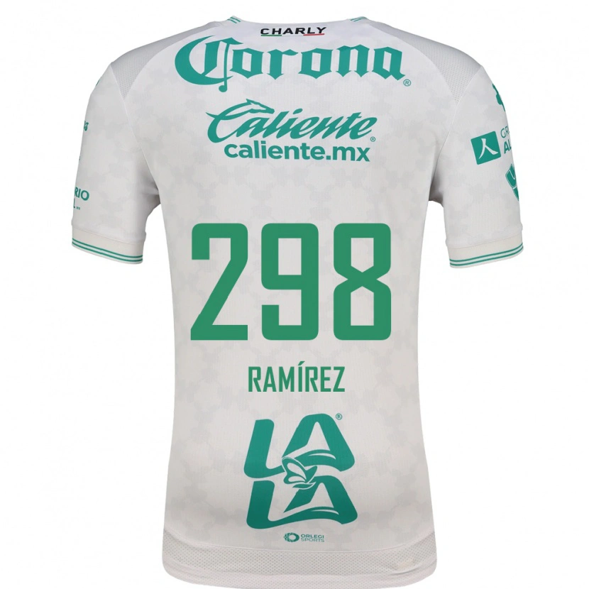 Danxen Dzieci Ángel Ramírez #298 Jasnozielony Biały Wyjazdowa Koszulka 2026/27 Koszulki Klubowe