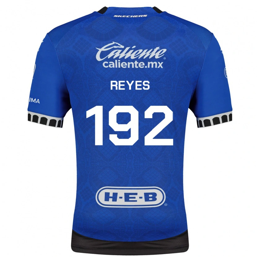 Danxen Dzieci Emiliano Reyes #192 Królewski Niebieski Biały Czarny Wyjazdowa Koszulka 2026/27 Koszulki Klubowe