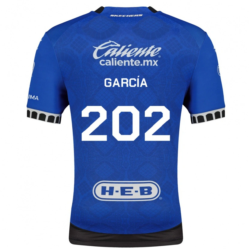 Danxen Dzieci Diego García #202 Królewski Niebieski Biały Czarny Wyjazdowa Koszulka 2026/27 Koszulki Klubowe