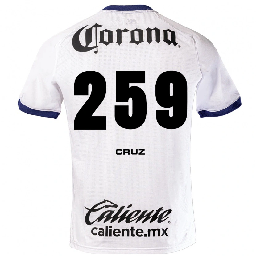 Danxen Dzieci Eder Cruz #259 Biały Niebieski Czarny Wyjazdowa Koszulka 2026/27 Koszulki Klubowe